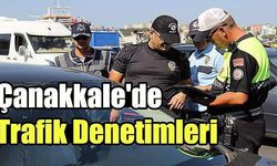 Çanakkale'de Trafik Denetimleri
