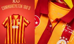 Galatasaray'dan, Cumhuriyet'in 100. yılına özel forma