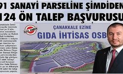 91 Sanayi Parseline Şimdiden 124 Ön Talep Başvurusu