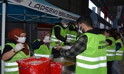 Lapseki Belediyesi Ramazan iftarlarını sürdürüyor