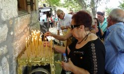Bozcaada'da Aya Paraskevi Günü ayini