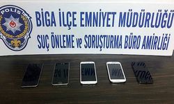 Çanakkale'de telefon hırsızı yakalandı