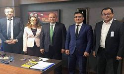 Yeni başkandan ilk ziyaret Milletvekili Gider’e