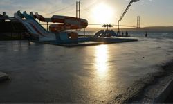 Lapseki'de Aqua Park projesi hızla ilerliyor