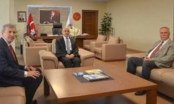 Belediye Başkanı Ülgür Gökhan’dan Rektör Prof. Dr. Sedat Murat’a Ziyaret