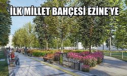 İlk Millet Bahçesi Ezine’ye