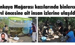 Binlerce yıl öncesine ait insan izlerine ulaşıldı