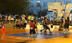 Çanakkale'de 3v3 Sokak Basketbolu rüzgarı esiyor! (VİDEO)