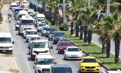 Bodrum’a 60 saatte 60 bin araç giriş yaptı!