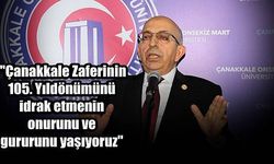 Rektör Murat’tan Çanakkale Zaferi Mesajı