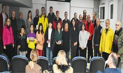 Dağ tırmanışı ve yürüyüş yapan sporcular ödüllendirildi