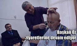 Başkan Öz ziyaretlerine devam ediyor