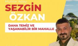 Muhtar Adayı Sezgin Özkan ve ekibi hızla çalışmalarına devam ediyor