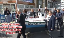 Gestaş'a maket gemili protesto! (VİDEO)