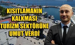 Kısıtlamanın kalkması turizm sektörüne umut verdi