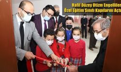 Hafif Düzey Otizm Engelliler Özel Eğitim Sınıfı Kapılarını Açtı