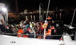 Çanakkale'de 32 kaçak göçmen yakalandı (VİDEO)