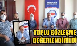 Memur Sen Çanakkale Şubesi Toplu Sözleşmeyi değerlendirdi