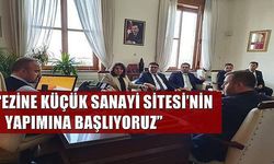 “Ezine Küçük Sanayi Sitesi’nin yapımına başlıyoruz”