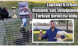 Osmanlı süs tavuğu ve horozu yarışmasında Çanakkale'ye Türkiye birinciliği geldi