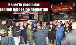 Kepez’in yardımları deprem bölgesine gönderildi  