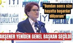 Meral Akşener yeniden genel başkan seçildi.