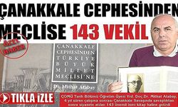 Çanakkale Cephesinden Meclis’e (VİDEO)