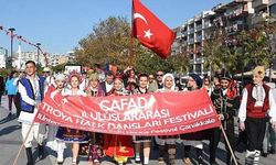 2'nci Uluslararası Troya Halk Dansları Festivali başladı (VİDEO)