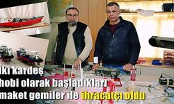 İki kardeş hobi olarak başladıkları maket gemiler ile ihracatçı oldu (VİDEO)