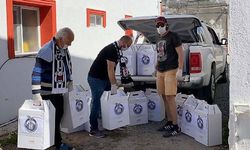 Bozcaada Beşiktaşlılar Derneği'nden 60 aileye yardım eli