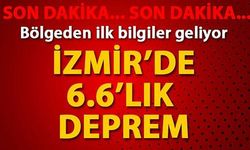 Ege Denizi'nde 6.6 büyüklüğünde deprem; İzmir'de yıkıma neden oldu