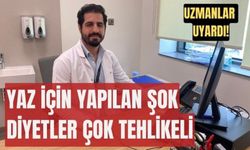 Yaz için yapılan şok diyetler ölüme götürebilir