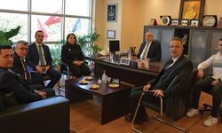 Demirbel’den Başkan Deniz’e Ziyaret