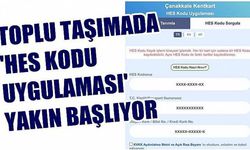 Toplu Taşımada HES Kodu Uygulaması Yakında Başlıyor