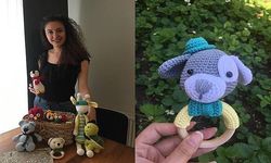 Amigurumi oyuncakları ile çocuklara yeni bir dünya sunuyor