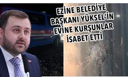 Belediye Başkanının evine 2 kurşun isabet etti!