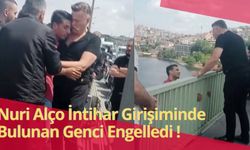 Yeşilçam efsanesi Nuri Alço, intihar girişiminde bulunan genci engelledi!