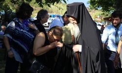 Bozcaada'da Aya Paraskevi Günü ayini (VİDEO)