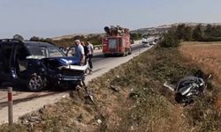 Çanakkale Lapseki'de trafik kazası: 2 ölü (VİDEO)