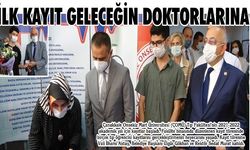 Geleceğin doktorlarının kayıtları gerçekleştirildi  