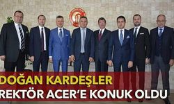 Rektör Acer ile bir araya geldiler