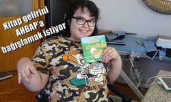 Kitap gelirini AHBAP’a bağışlamak istiyor (VİDEO)