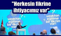 'Uzaktan eğitime bir fikrim var'