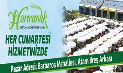 Çanakkale Belediyesi’nden Harmanlık Üretici ve Kooperatifler Pazarı hizmeti