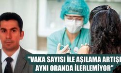 'Vaka sayısı artışı ile aşılama artışı aynı oranda ilerlemiyor'