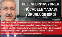 Dezenformasyonla mücadele yasası yürürlüğe girdi