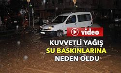 Yağmur yağıp bir de Kazdağların'daki karlar eriyince (VİDEO)