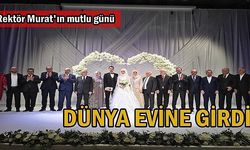 Rektör Murat’ın kızı Dilruba dünya evine girdi