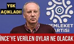 Muharrem İnce’ye verilen oylar hakkında açıklama