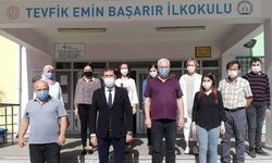 Biga’da bir okula 'okulum temiz' belgesi verildi